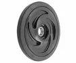 Kimpex Telapyörä Musta Polaris 162mm 6004 - Moottorikelkan telapyörät - D60575 - 1