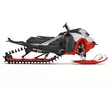 Lynx 27 Shredder RE 3700 850 E-Tec Turbo R Shot 10,25" 76mm Hyper Silver / Viper - Lynx moottorikelkka 2027 -mallisto - 144375 - 2