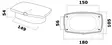 Osculati New Edge water plug w/mixer - Läpiviennit - D379035 - 3