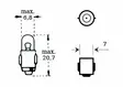 Polttimo 12v 2w Ba 7s - Polttimot - D495145 - 1