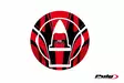 Puig Fuel Cap Cover Radical Ducati C/Red - Moottoripyörän tarrasarjat - D299485 - 1