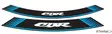 Puig Kit 8 Rim Strips Cbr C/Blue - Moottoripyörän vanneteipit - D298665 - 1