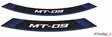 Puig Kit 8 Rim Strips Mt-09 C/Blue - Moottoripyörän vanneteipit - D302005 - 1