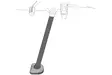 Puig Side Stand Foot Enlarger Bmw/Kawasaki C/Black - Moottoripyörän muut rungon osat - D390625 - 1
