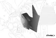 Puig Spares Deflectors Downforce Spoilers Naked C/Green - Moottoripyörän katteet & tuulenohjaimet - D390645 - 1