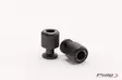 Puig Spool Sliders Kawasaki/KTM C/Black - Moottoripyörän kaatumatapit - D73295 - 1