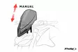 Puig Windshield New Gen. Touring Ducati Diavel 1260/S 1 - Moottoripyörän tuulisuojat - D390985 - 1