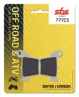 Sbs Jarrupalat Carbon Silver - Moottoripyörän jarrupalat - D157585 - 2