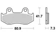 Sbs Jarrupalat Carbon Tech - Mopon Jarrupalat - D106525 - 1