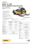 SKI-DOO 24 MXZ XRS 850 E-TEC TURBO R COMP PACK 10,25 137" SHOT BYR - Ski-Doo Reitti 2024 - 128875 - 4