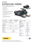 SKI-DOO 26 EXPEDITION XTREME 850 E-TEC BLACK 46MM COBRA SILENT - Ski-Doo Crossover 2026 - 139235 - 3