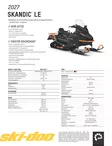 Ski-Doo 27 Skandic LE 24" 900 ACE 38mm Black - Ski-Doo moottorikelkka 2027 -mallisto - 144455 - 3