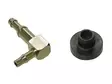 Sno-X Tankinliitin 1/2" reikä1/4" (6mm) letku - Moottorikelkan tankin korkit - D10475 - 1