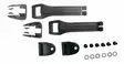 TCX COMP Junior Strap kit black/white 2pcs - Onroad kenkien varaosat - D383885 - 1