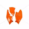 UFO Sivunumerokilvet KTM125-525 SX/SXF 16-18 EXC/EXC-F 17-19 Oranssi 127 - Moottoripyörän sivupaneelit - D219745 - 1