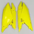 UFO Sivunumerokilvet RMZ450 18-RM-Z250 19- Keltainen 102 - Moottoripyörän sivupaneelit - D235135 - 1