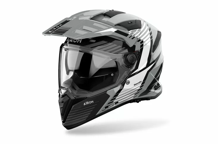 Airoh Kypärä Bandit Spicy grey kiiltävä - Adventure-kypärät - D536385 - 1