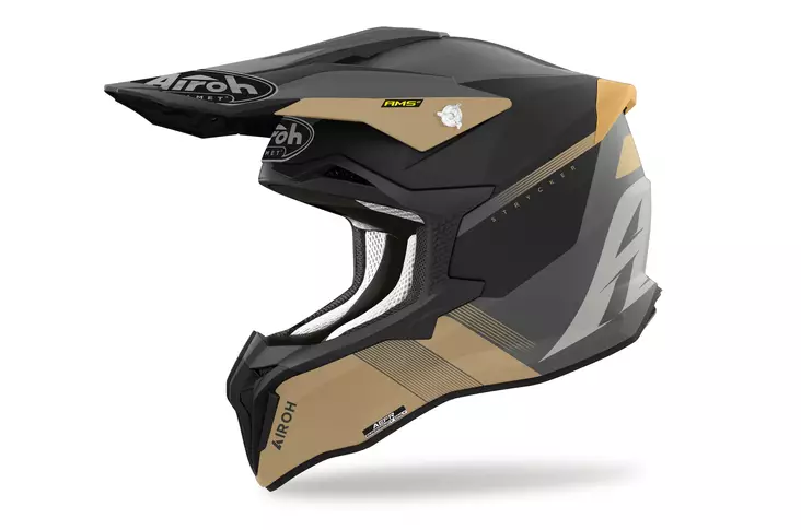 Airoh Kypärä Strycker Blazer Kulta Matta - Offroad-kypärät - D448845 - 1