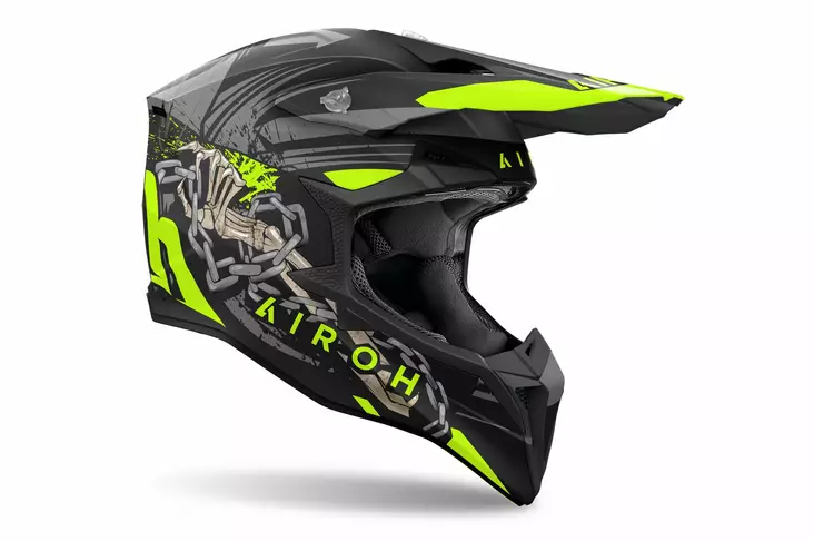 Airoh Kypärä Wraaap Darkness - Offroad-kypärät - D481075 - 1