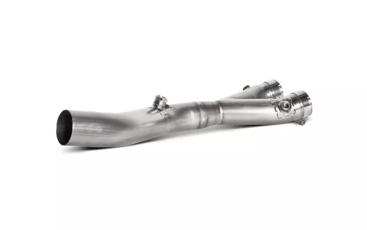 Akrapovic Optional Link Pipe (Titaani) MT-10 / FZ-10 2016-2021 - Moottoripyörän väliputket - D310225 - 1