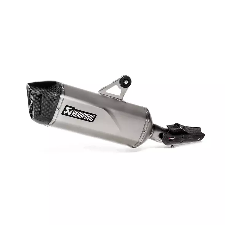Akrapovic Slip-On Line (Titaani) BMW R 1250 GS / Adven 2019- - Moottoripyörän äänenvaimentimet - D309765 - 1