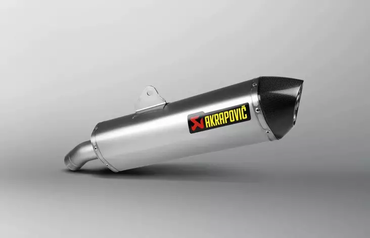 Akrapovic Slip-On Line (Titaani) F 800 R 2009-16 F 800 GT 2013-16 - Moottoripyörän äänenvaimentimet - D309785 - 1