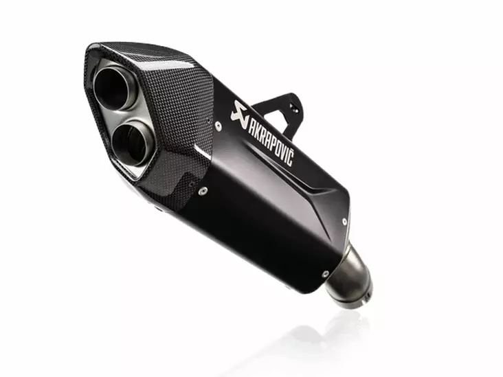 Akrapovic Slip-On Line (Titaani) Musta Bmw R1300GS 2023-2024 - Moottoripyörän äänenvaimentimet - D498085 - 1