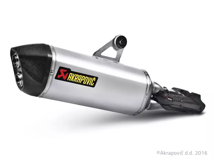 Akrapovic Slip-on Line (Titaani) R 1200 GS/Adventure 13-16 - Moottoripyörän äänenvaimentimet - D309755 - 1