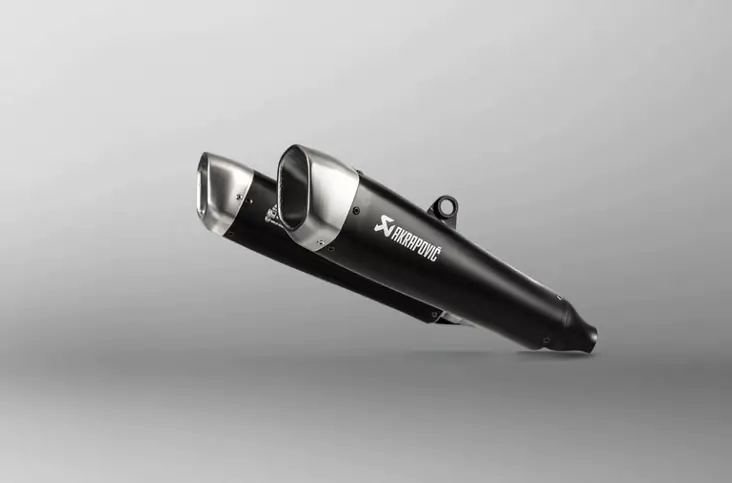 Akrapovic Slip-on Line (Titanium) Speed Twin 19-,Thruxton 1200 /R/RS 16- - Moottoripyörän äänenvaimentimet - D361185 - 1