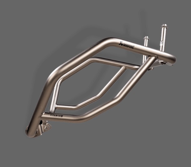 Akrapovic Upper protection Bar Set(Titaani) R1250 GS 2021- - Moottoripyörän kaatumaraudat - D448295 - 1
