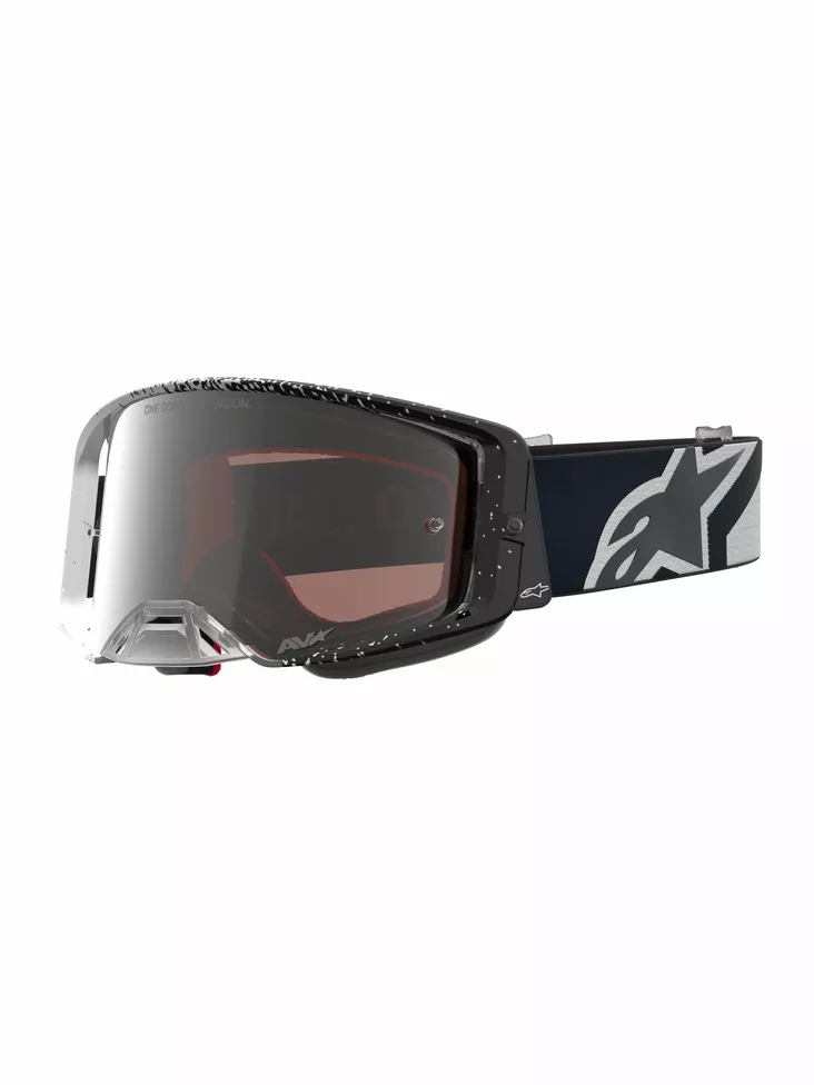 Alpinestars Ajolasit Supertech Hiten Valkoinen Musta Peili Hopea - Offroad ajolasit - D543955 - 1