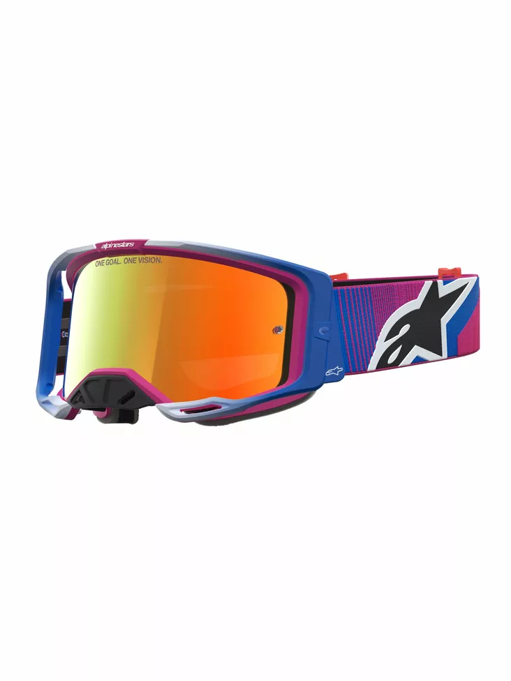 Alpinestars Ajolasit Vision 8 Maven Punainen Musta Peili Punainen - Offroad ajolasit - D543985 - 1