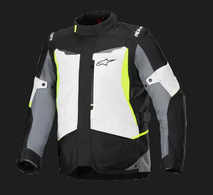 Alpinestars Ajotakki ST-1 Vedenpitävä Harmaa/Musta/Keltainen Fluo - Kalvolliset moottoripyörätakit - D496835 - 1