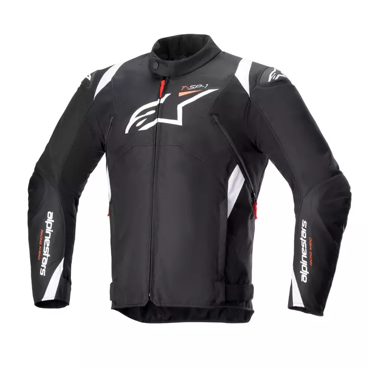 Alpinestars Ajotakki T-SP 1 v2 Vedenpitävä Musta/Valkoinen - Kalvolliset moottoripyörätakit - D489275 - 1