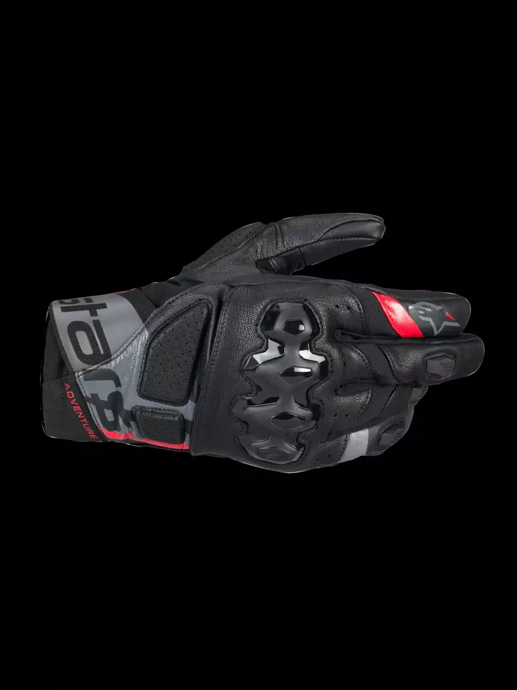 Alpinestars Hanska Belize v3 Drystar Musta - Kalvolliset moottoripoyörähanskat - D496855 - 1