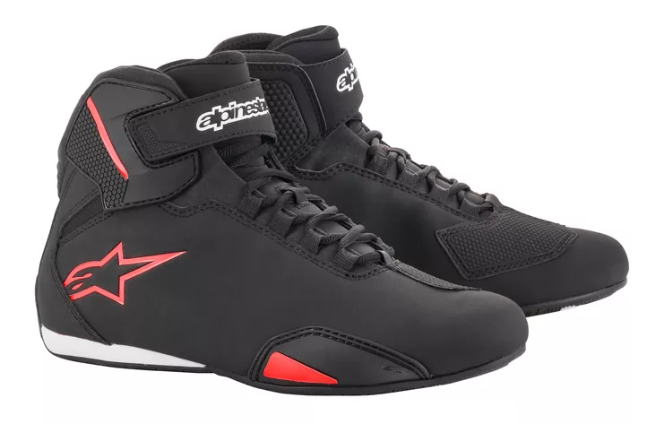 *Alpinestars Kenkä Sektor Musta/Punainen - Moottoripyöräkengät - D262115 - 1
