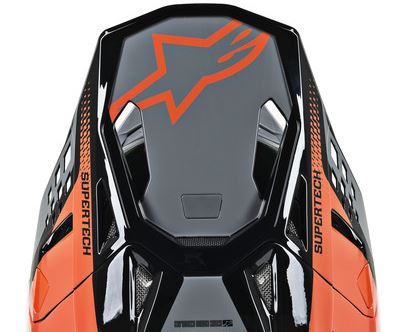 Alpinestars Lippa S-M8 - TRIPLE Harmaa - Offroad kypärien lipat - D271545 - 1
