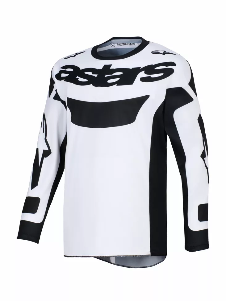 Alpinestars Paita Racer Riway Valkoinen/Musta - Motocross paidat MX - D512785 - 1