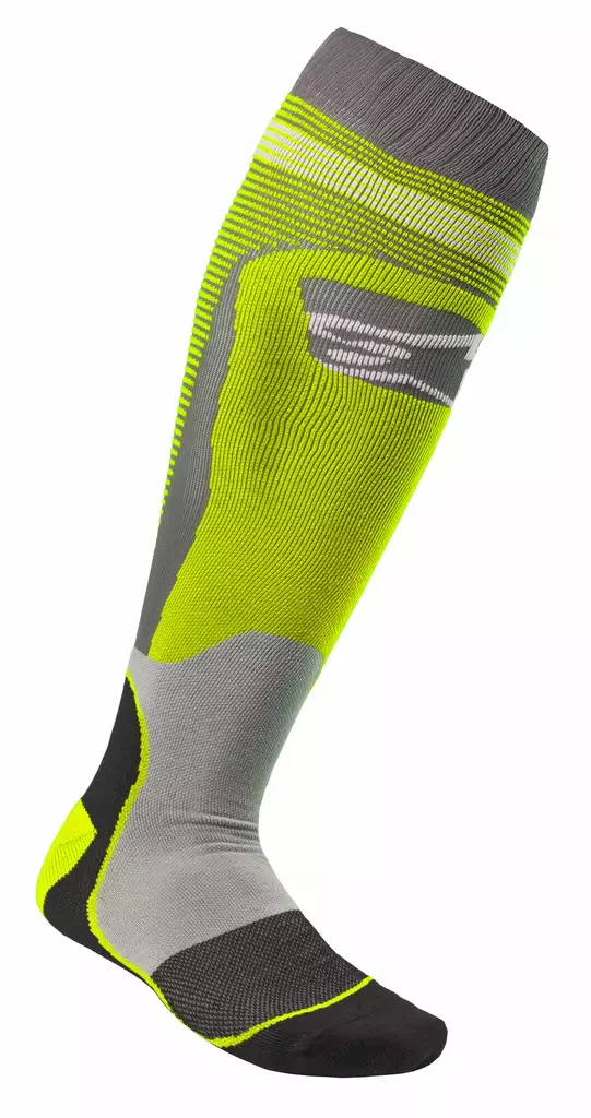 Alpinestars Sukat MX Plus-1 Fluo Kelt/ Harmaa - Sukat ja alusvaatteet - D278985 - 1