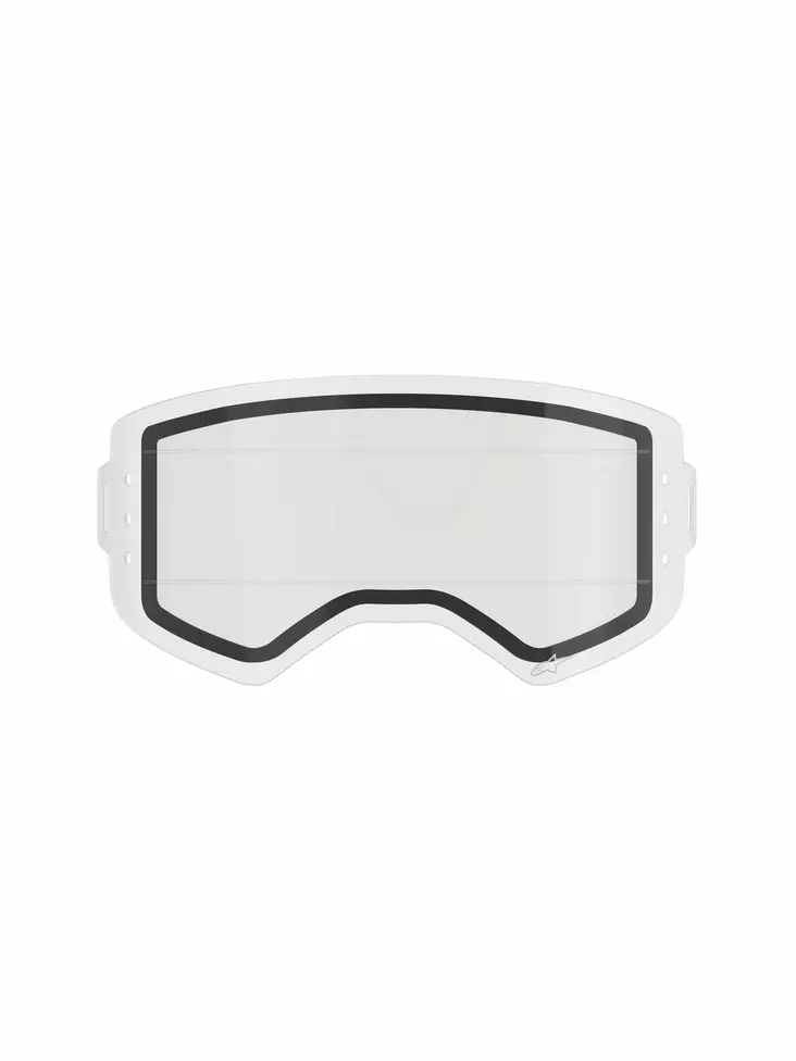 Alpinestars Supertech DOUBLE PANE ROLL OFF Kirkas - Ajolasien linssit & varaosat - D500345 - 1