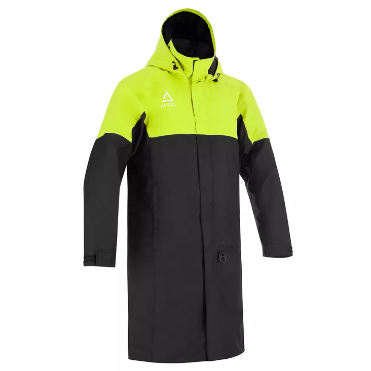 AMOQ Apex Racing Varikkotakki Musta/Hivis - Kelkkailutakit - D498205 - 1
