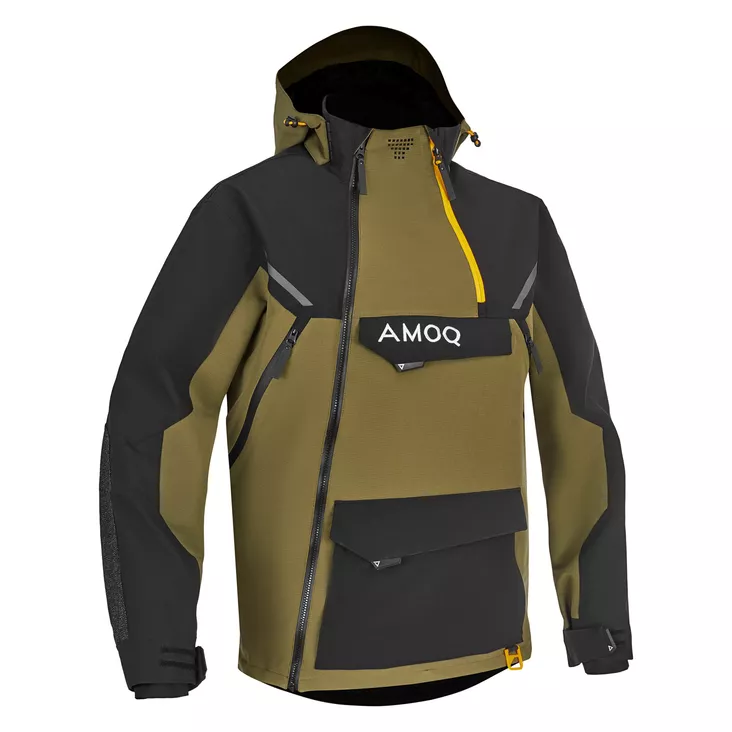 AMOQ Flex Light Anorakki Kiwi/Musta/Oranssi - Kelkkailutakit - D545935 - 1