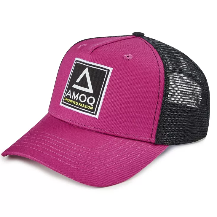 AMOQ Trucker Lippis Viininpunainen One Size - Pipot & lippikset - D523655 - 1