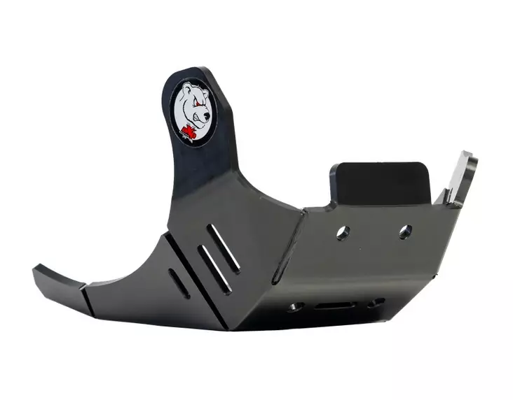 AXP Xtrem HDPE Skid Plate Black KTM 450EXCF/500EXCF 24- - Moottoripyörän pohjapanssarit - D497945 - 1