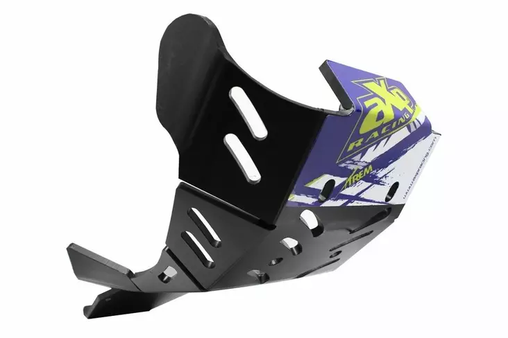 AXP Xtrem HDPE Skid Plate Black Sherco 250/300 SEF RACING/FACTORY 19-24 - Moottoripyörän pohjapanssarit - D343075 - 1