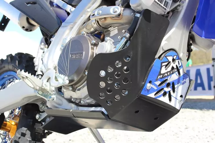 AXP Xtrem HDPE Skid Plate Black Yamaha WR250F 15-19 / WR450F 16-18 - Moottoripyörän pohjapanssarit - D243645 - 1