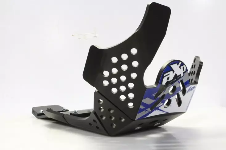 AXP Xtrem HDPE Skid Plate Black Yamaha YZ250F/250FX/450F/450FX/WR250F/450F 19- - Moottoripyörän pohjapanssarit - D243675 - 1