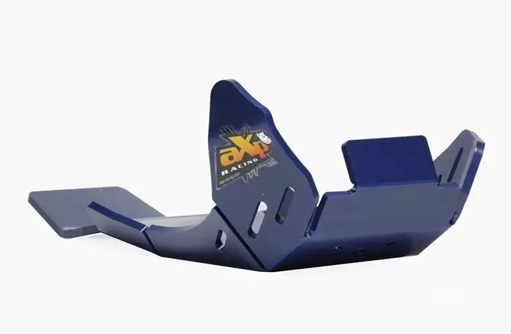 AXP Xtrem HDPE Skid Plate Blue Husqvarna TC250/TX300 23- / TE250/TE300 24- - Moottoripyörän pohjapanssarit - D458175 - 1