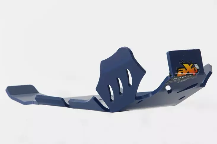 AXP Xtrem HDPE Skid Plate Blue Husqvarna TE250i/TE300i 18-20 - Moottoripyörän pohjapanssarit - D343095 - 1