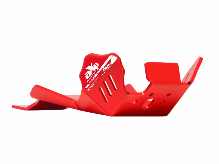 AXP Xtrem HDPE Skid Plate Red Beta 250/300 RR RACE 24- /RR/RR XPRO 2025 - Moottoripyörän pohjapanssarit - D511355 - 1